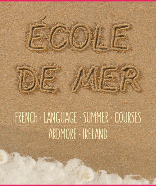 Residential french language summer camp advertising