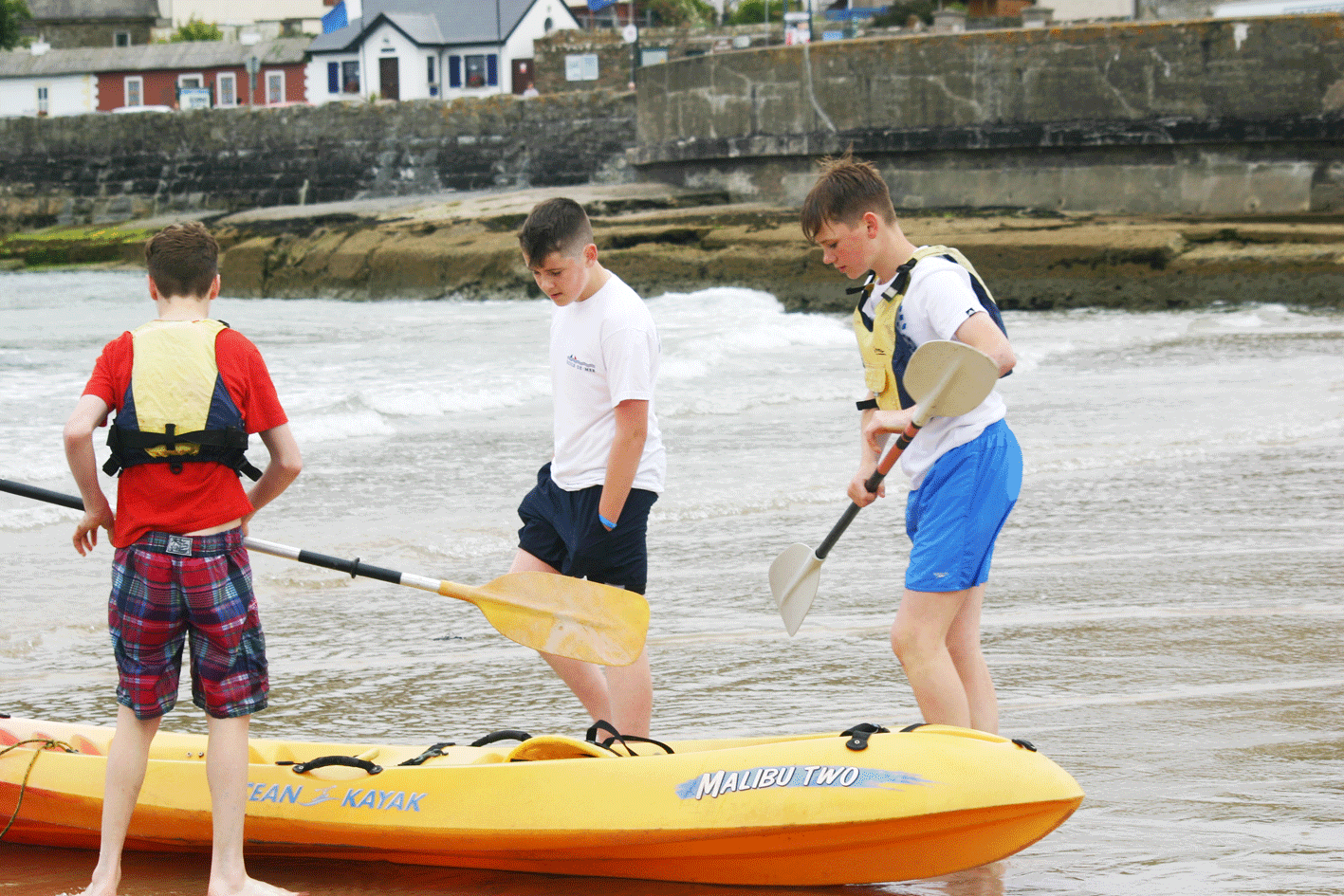 Kayaking ardmore ecole de mer 2016